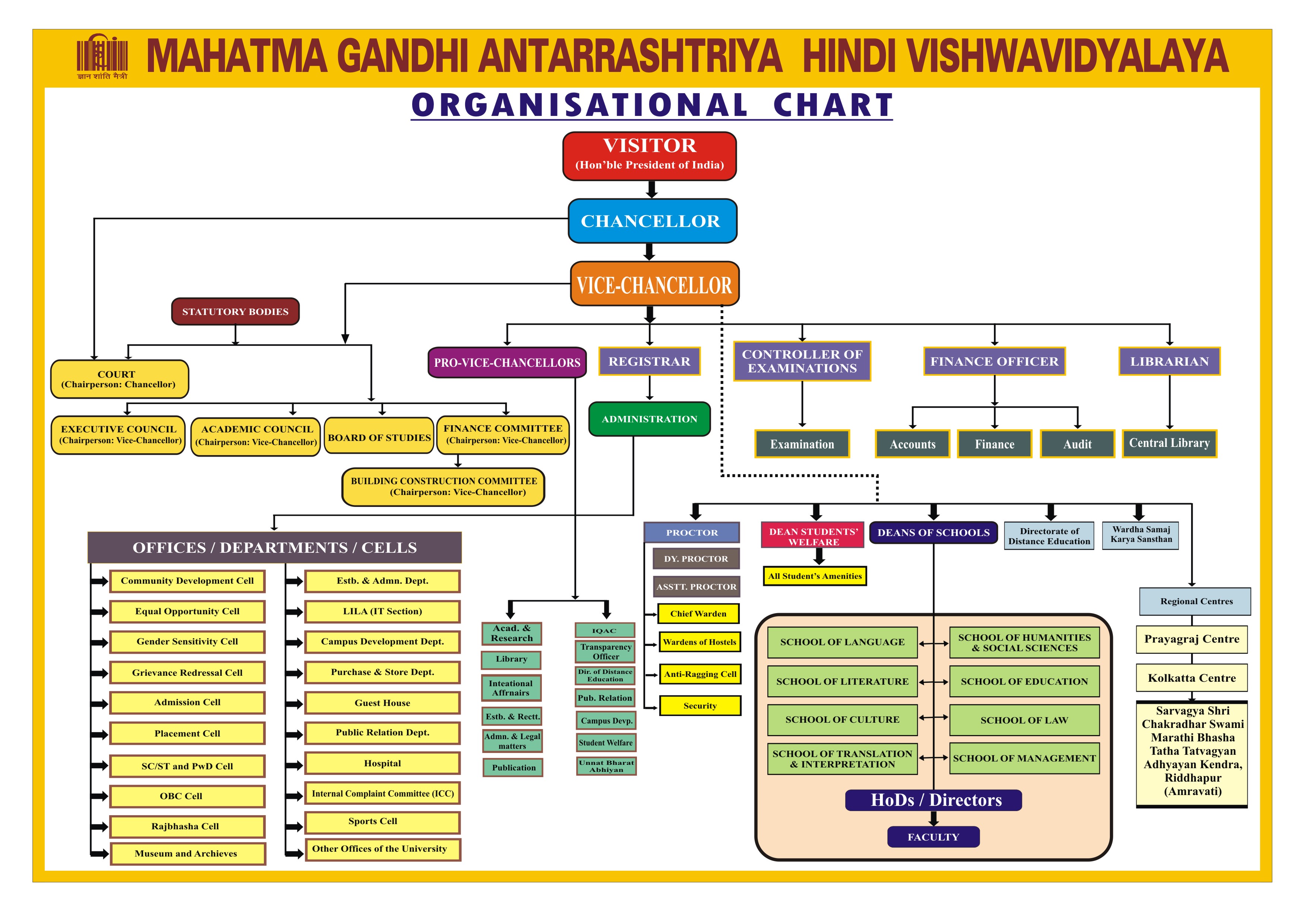 University Oragnization Structure